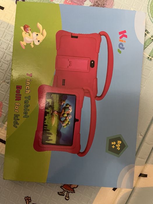 Дитячий планшет 7-дюймовий Q88 Андроїд 4-ядерний синій з ручкою