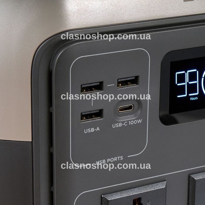 ECOFLOW 800Вт (10- 11 годин роботи котла/холодильника)