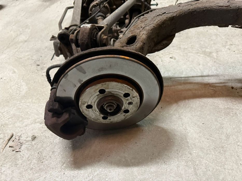Eixo traseiro Audi a3 8l s3 com diferencial e travagem 256mm
