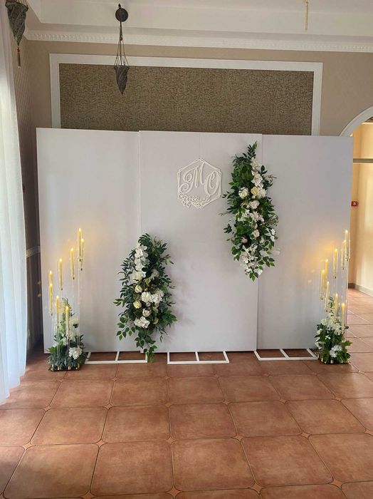 белый баннер, фотозона для мальчика,фотозона для девочки, gender party