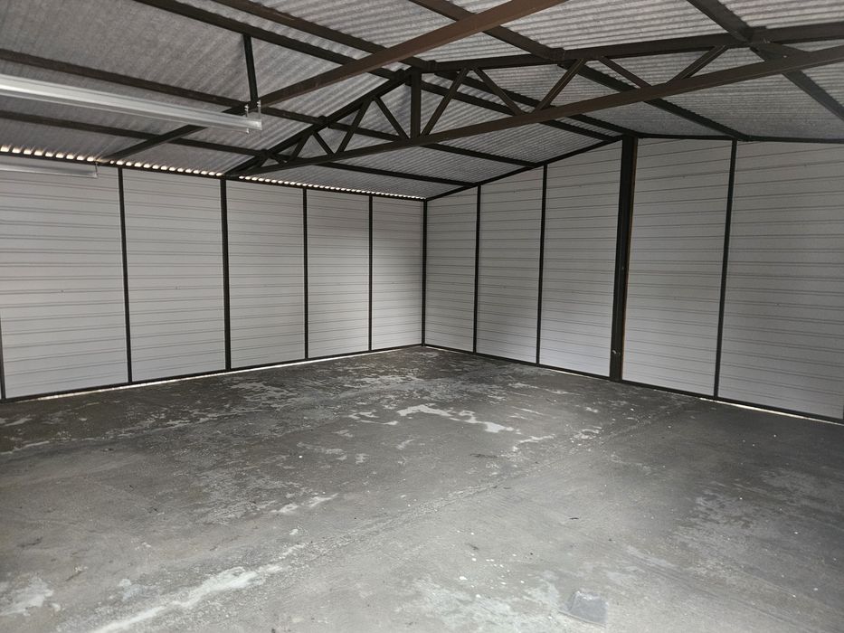 PRPMOCJA 6x5.8 MAŁ Garaze Blaszane Garaż Blaszany Blaszak Blaszaki Okucia