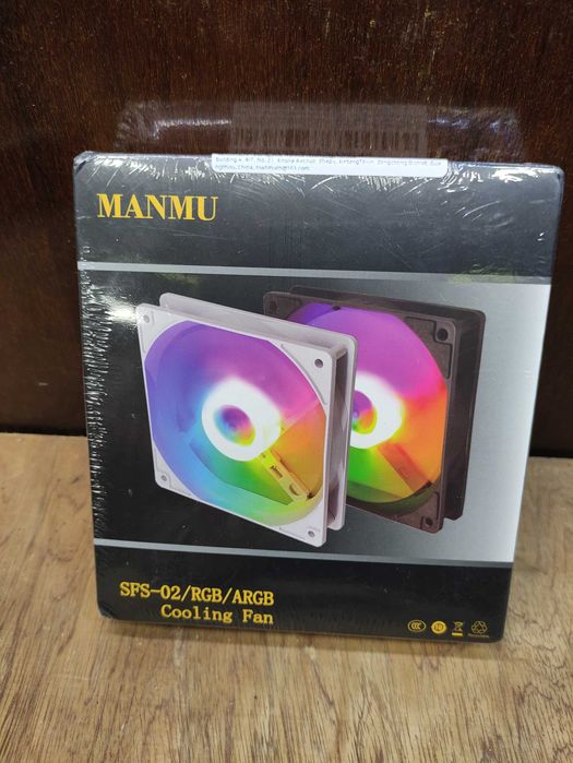 Нові корпусні кулери Manmu (білі, 3 шт комплект)