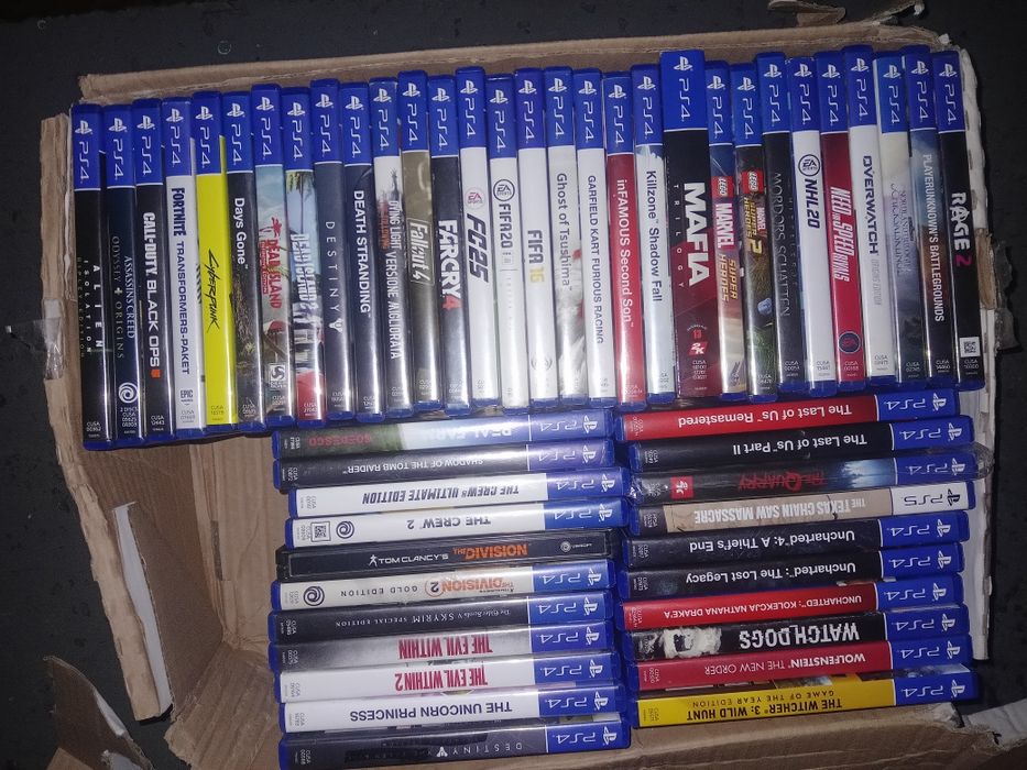Gry na PS4/ps5 prywatna kolekcja