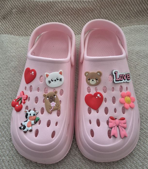 Klapki damskie typu crocs rozm.39