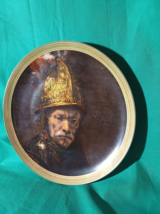 Talerz ozdobny Rembrandt porcelana Vohenstrauss Johann Seltmann