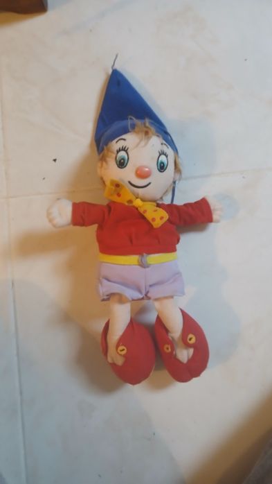 Peluche do noddy antigo.