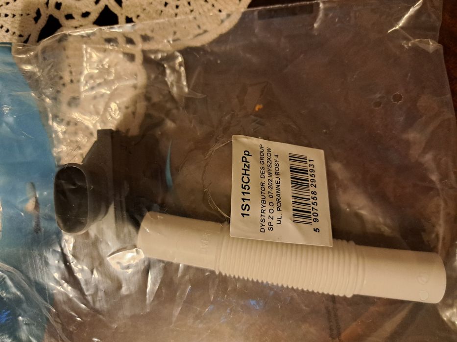 Przelew prostokątny średnica 115 mm
