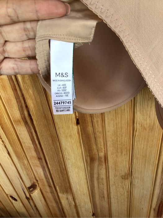 БОЛЬШОЙ РАЗМЕР!! Бюстгальтер М&S , р 90 F / 40 Е