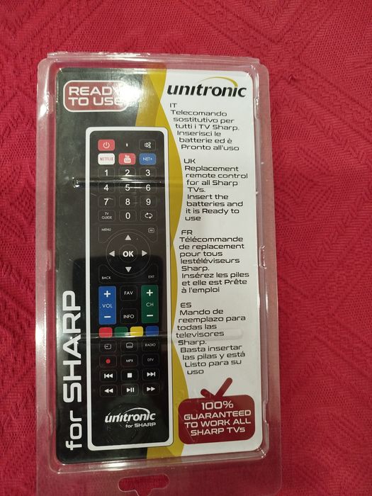 Remote Control for SHARP Televisions (New)447013231096637440