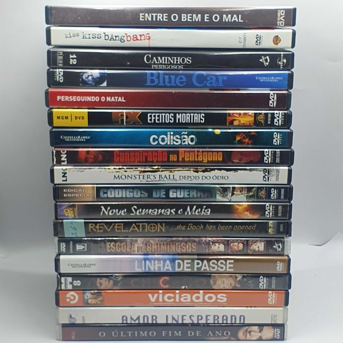 Lote 17/3 - Pack de 18 Filmes em DVD - Ref.VI