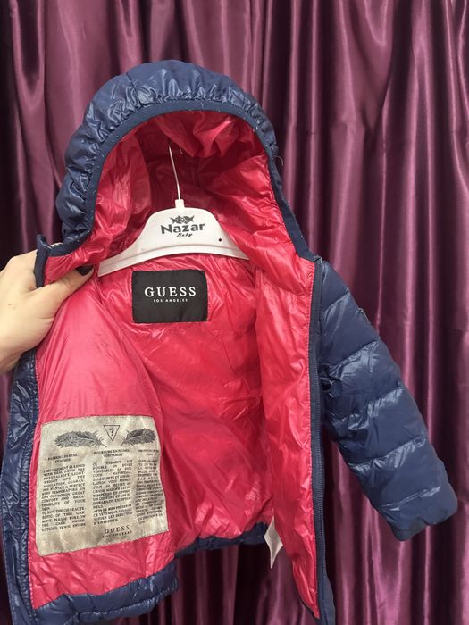 Куртка дитяча (на пуху) 98р guess