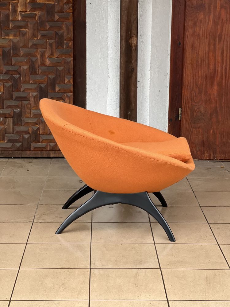 Lurashell fotel z lat 60-tych mid century