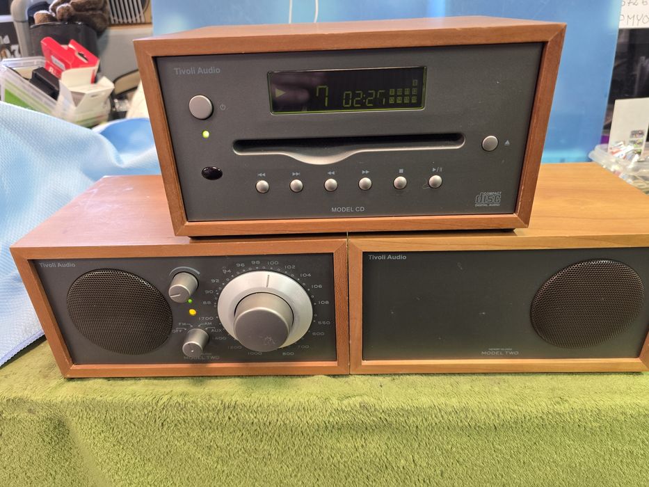Tivoli Audio MODEL TWO、MODEL CD TIVOLI AUDIO Model Two + Model CD + Głośnik. Pomieczyno • OLX.pl