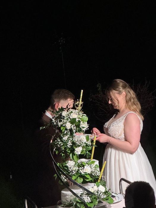 Suknia ślubna ivory księżniczka