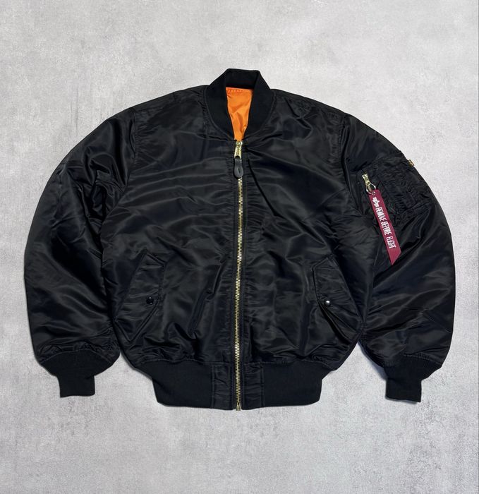 Оригінальний новий бомбер Alpha Industries MA-1 BOMBER JACKET куртка