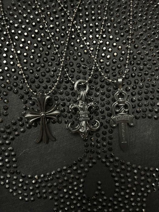 На руках! | Chrome Hearts Silicone Necklace Цепочка | Лучшее Качество!