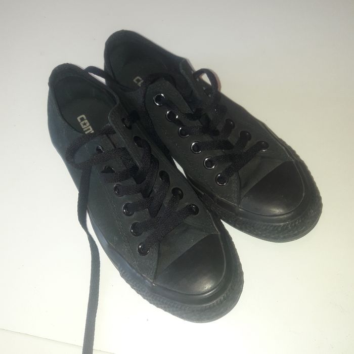 Converse czarne tramki 37 (23,5 cm)