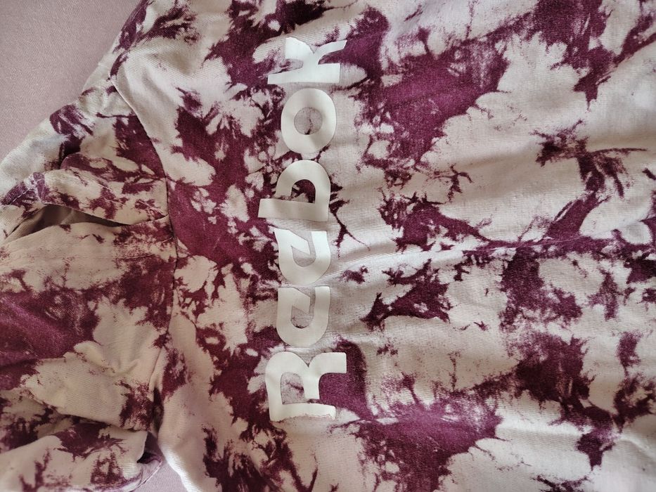 Cienka bluza Reebok 128 dziewczynka