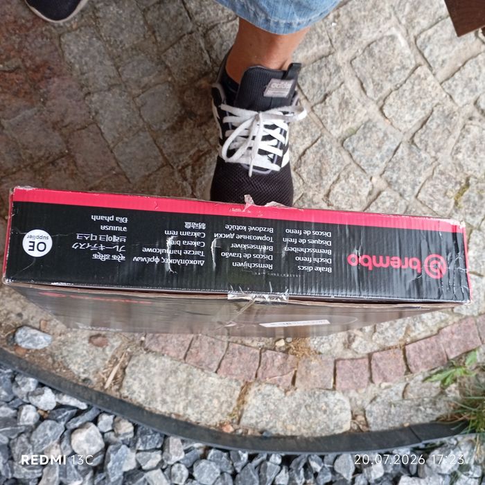 Tracze hamulcowe przód BMW G30