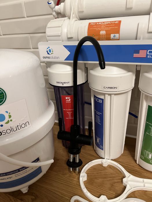 Filtr wody Odwrócona osmoza RO7 + Biocera jonizator