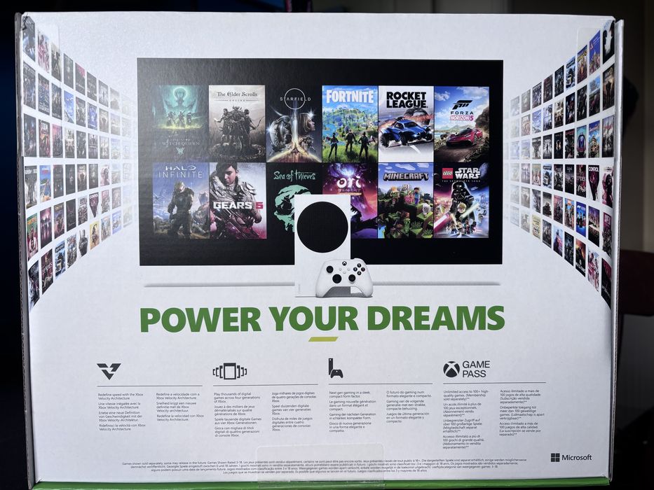 Xbox series S - 512gb com caixa