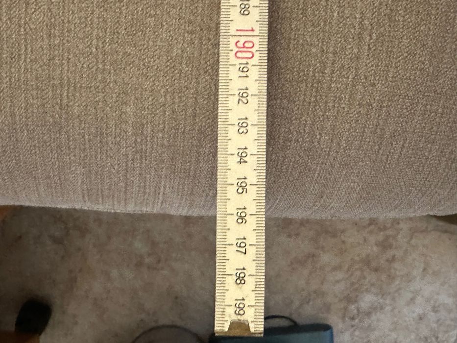 Sofá de dois lugares, Bege