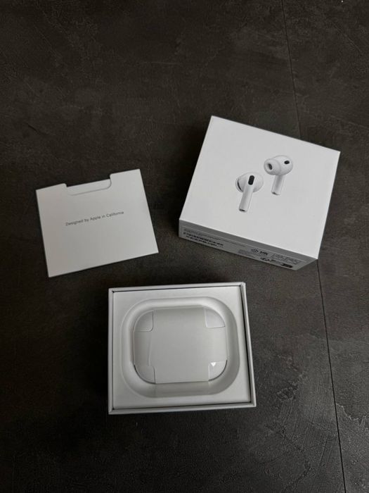 Продам Оновлені навушники AirPods Pro 3 2026! + Чехол у ПОДАРУНОК!!