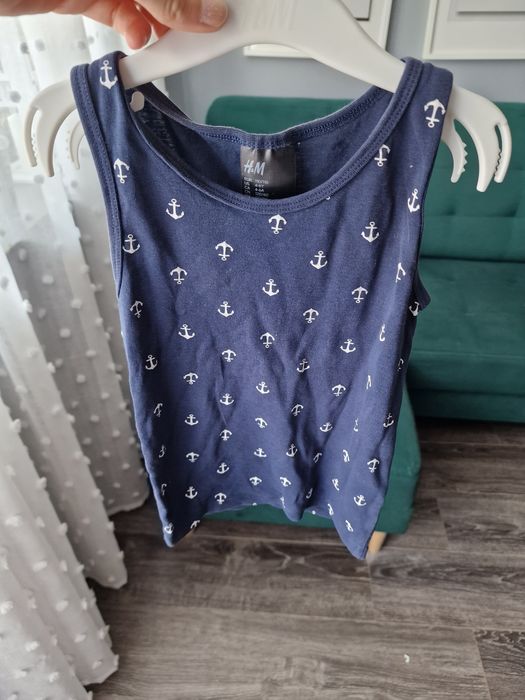 H&M koszulka na ramiączkach r. 110/116