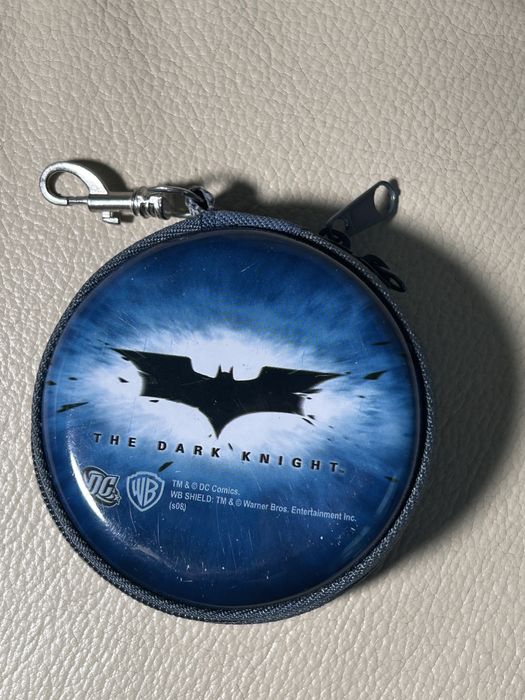 Okrągłe pudełko metalowe na zamek Portfel Saszetka