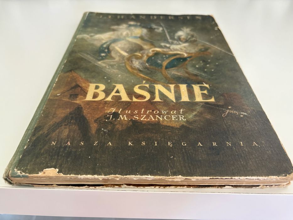 Baśnie Andersena ilustrował J.M. Szancer wydanie 1957
