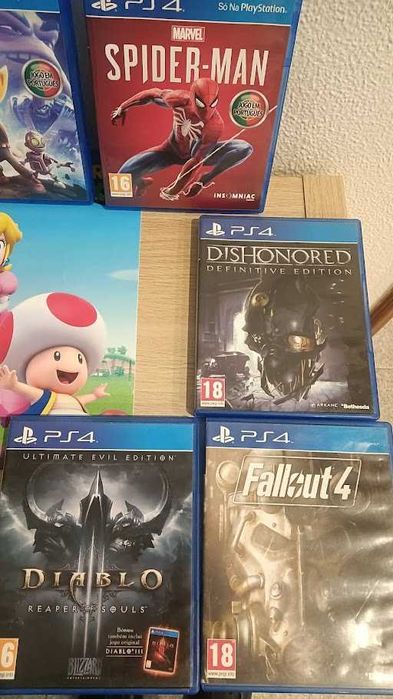 Jogos variados low cost, PS4, PS5, Nintendo 3DS, SWITCH