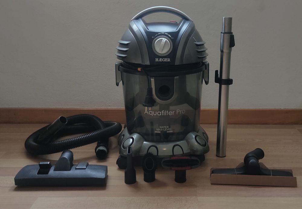 Aspirador HAEGER Aguafilter Pro com Filtro de Água