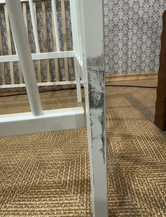 Дитяче ліжечко маятник  з матрасом