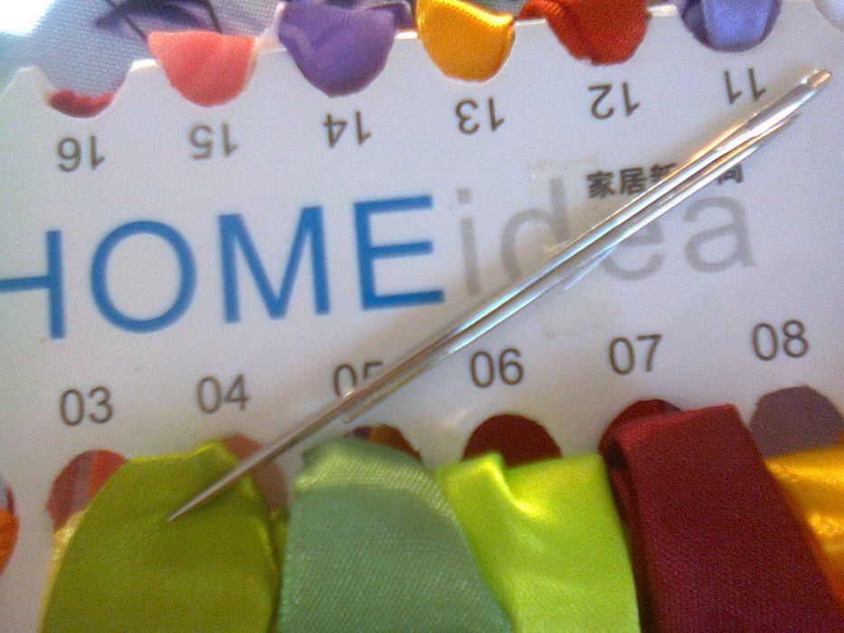 Haft wstążeczkowy Bukiet  kwiatów zestaw do wyszywania