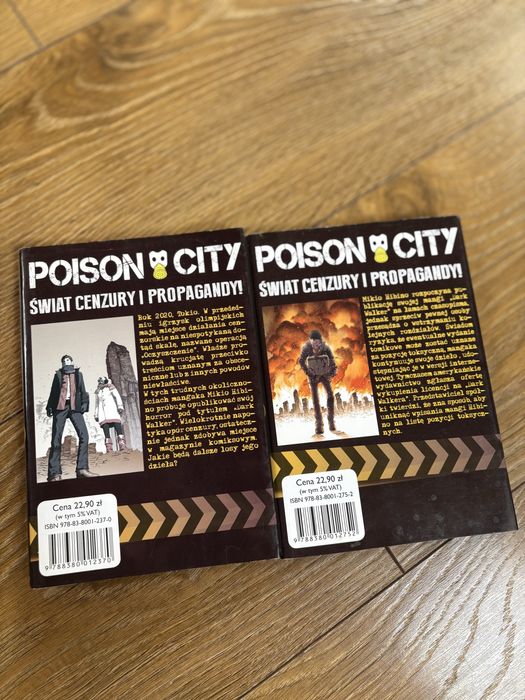 Manga Poison City: świat cenzury i propagandy tom 1 i 2