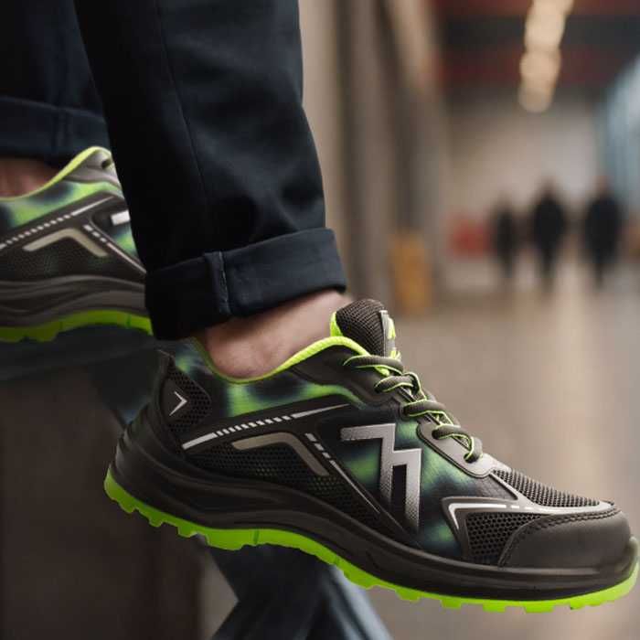 Спецвзуття кросівки робочі, робоче взуття MIRAGE GREEN Код 1213