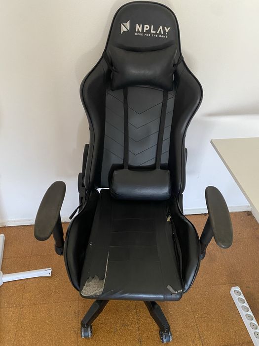 Cadeira Gamer N Play Preta – Conforto Otimizado