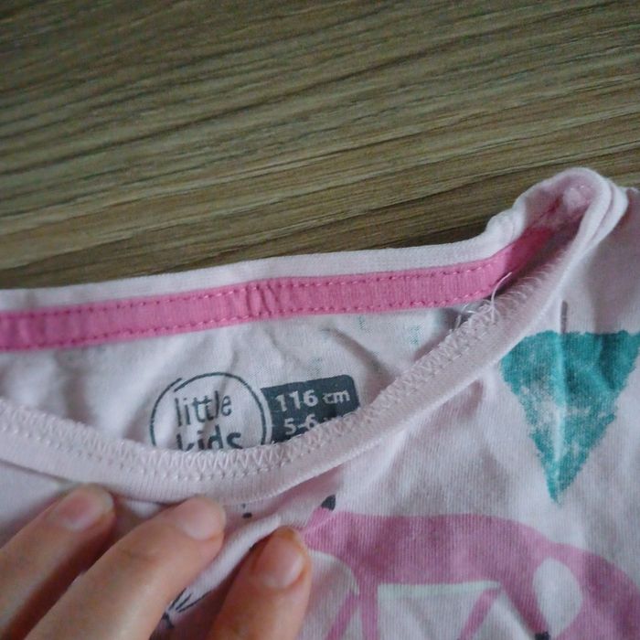 Paczka ubrań ciuchow dla dziewczynki koszulki bluzki tunika sukienka