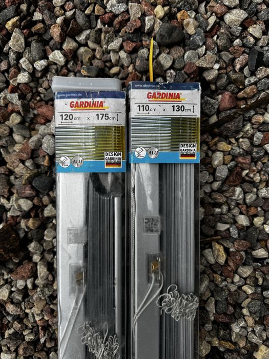 Rolety wewnętrzne / żaluzje nowe