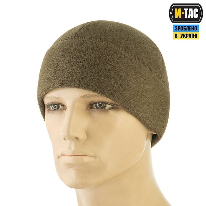 M-TAC Шапка WATCH CAP ELITE фліс (320Г/М2) олива, койот