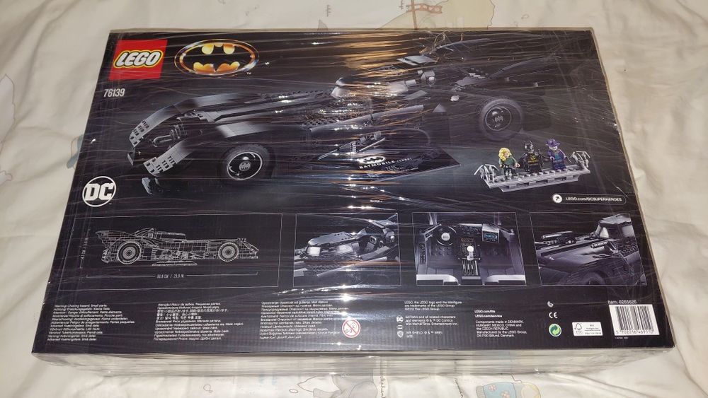 Lego Batman 1989 Batmobile Caixa Selada