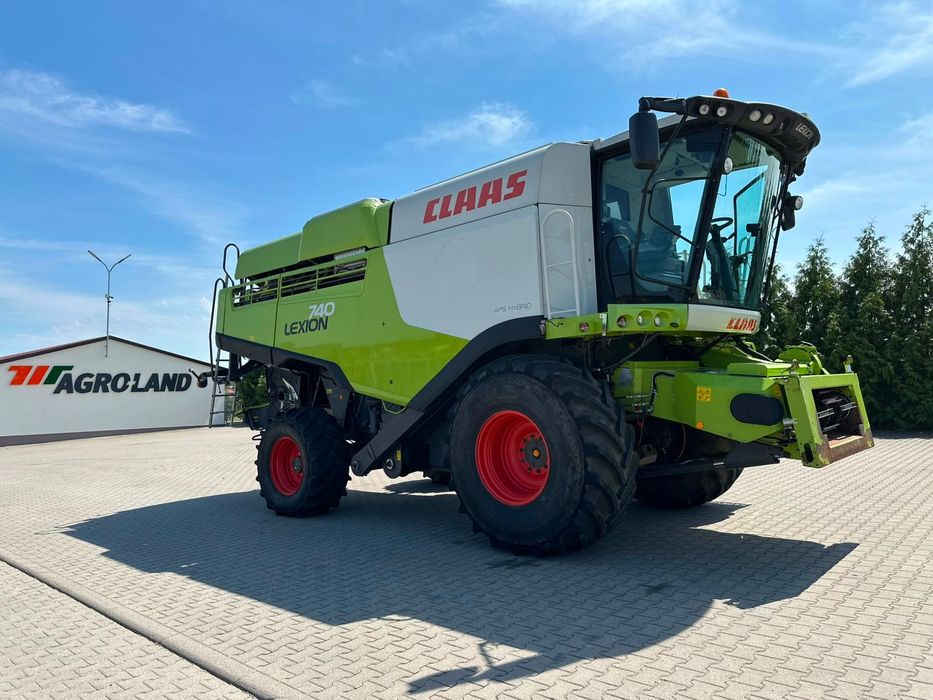 Claas Lexion 740 + Vario 750 rok 2016