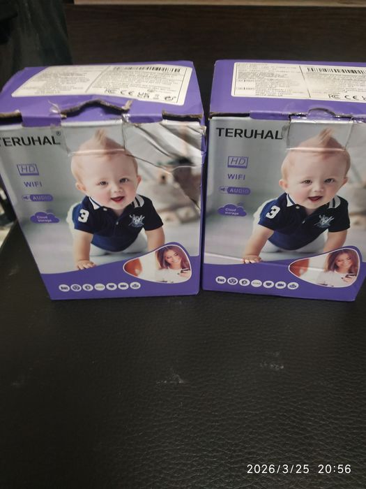 Камера видеонаблюдения Wifi Full HD, видео няня