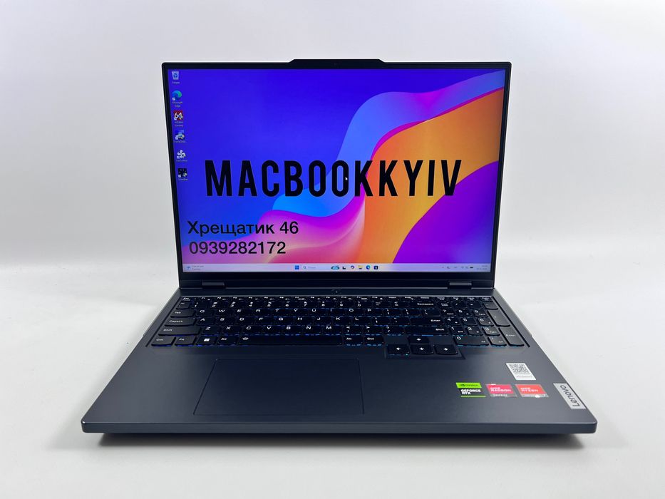 Lenovo Legion Pro 5 16ARX8 R7 7745HX 64GB RAM 1TB SSD RTX 4070 Магазин Гарантія