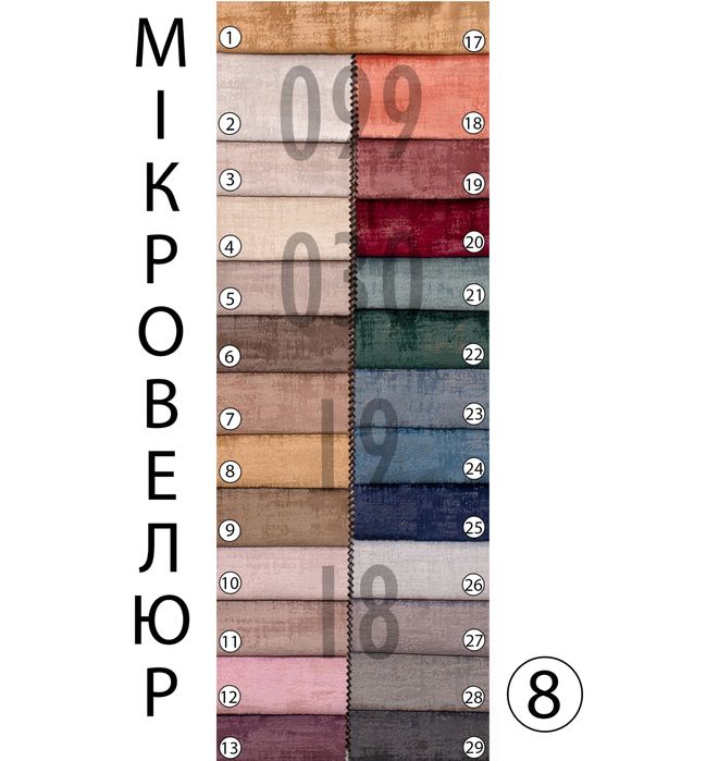 Меблева тканина для диванів | 5000+ варіантів | Велюр, рогожка