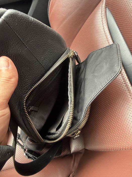 Шкіряна чоловіча сумка барсетка WITTCHEN через плече / crossbody