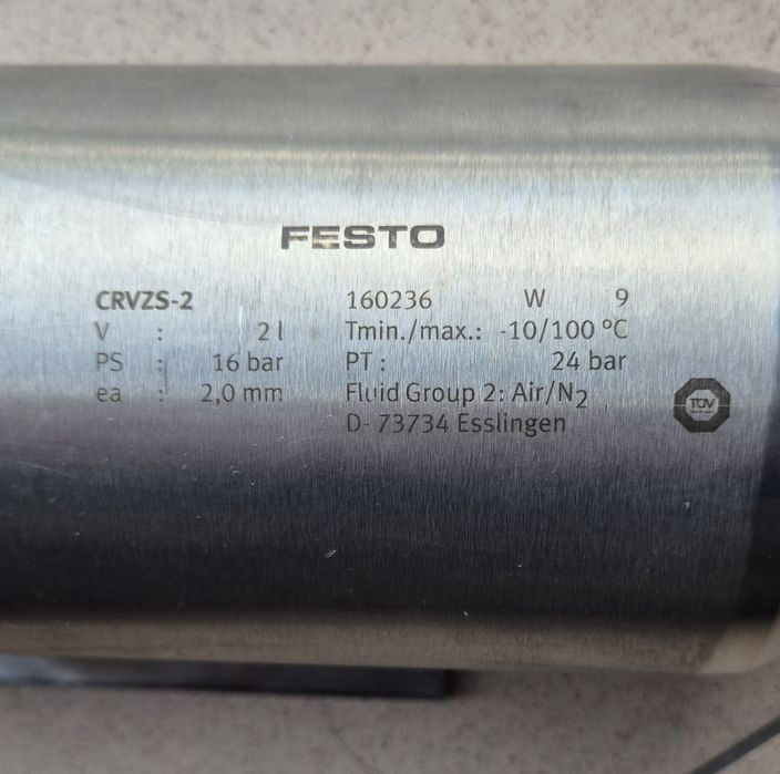 Zbiornik sprężonego powietrza 2L Festo