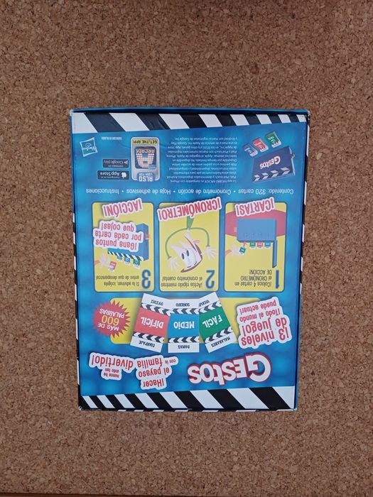 Jogo gestos, mímica. Hasbro.