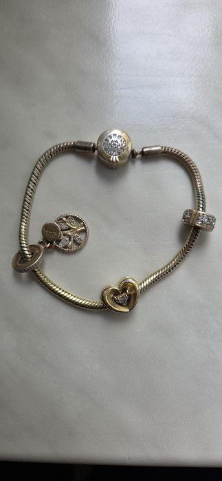 Bransoletka złota Pandora