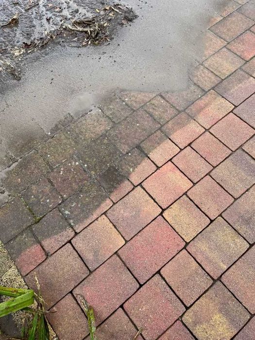 Mycie kostki brukowej i elewacji + hydrofobizacja efekt mokrej kostki